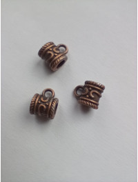 Бейл. Розмір — 8.8 мм × 6.6 мм. Колір — червона бронза. Ціна вказана за 1 шт.