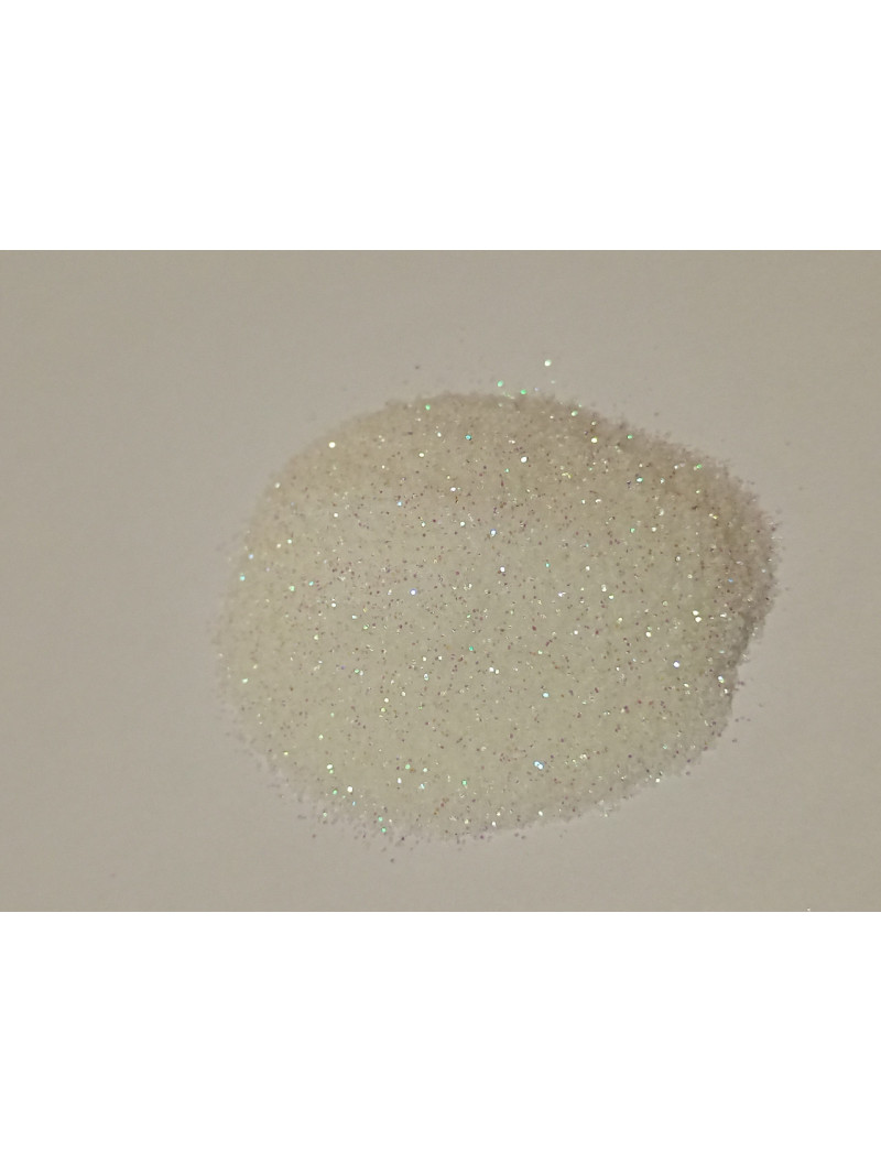 Блискітки / 50 грам / білий перламутр