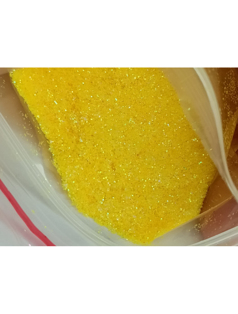 Блёстки / 50 грам / желтый перламутр