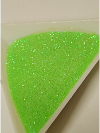 Блискітки (глітер) Паковання — 50 грамів. Колір — салатовий