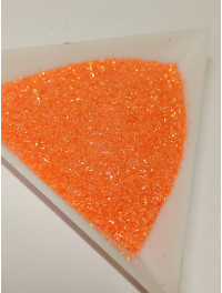 Блискітки (глітер) Паковання 50 грамів. Колір жовтогарячий неон