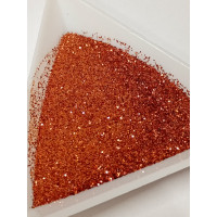 Блёстки (глиттер) Упаковка - 50 грам. Цвет бронзово-красный
