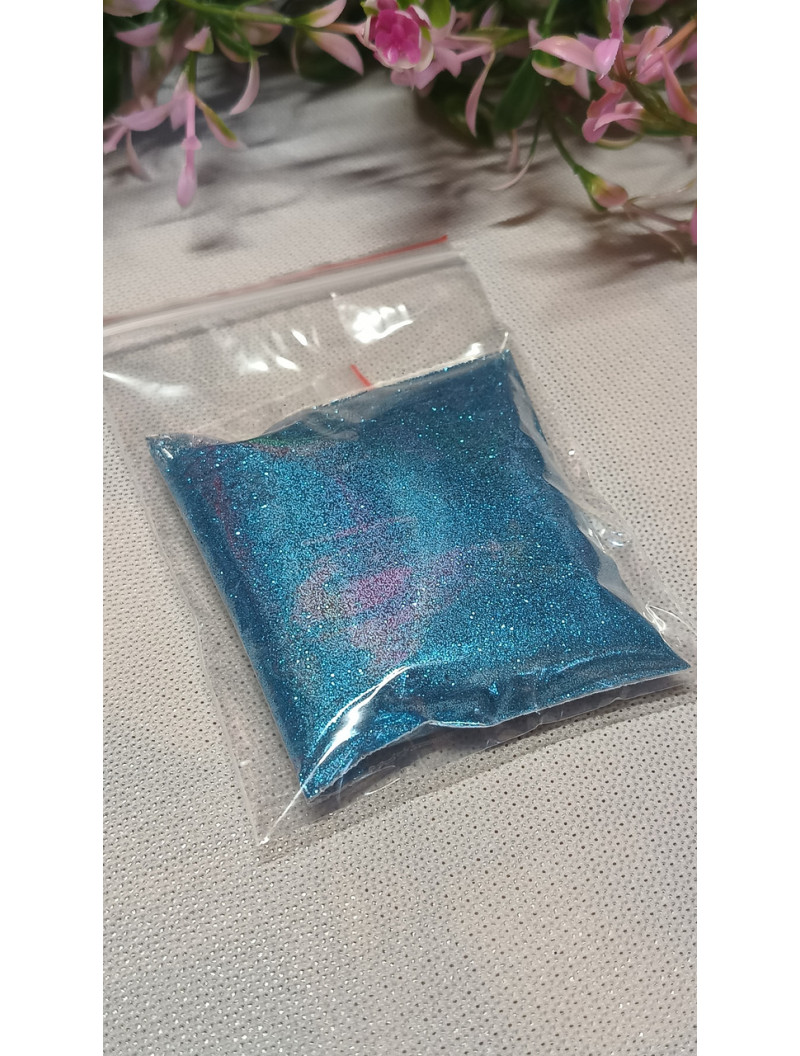 Блискітки/50 грамів/аквамарин