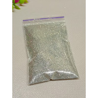 Блискітки (глітер) Паковання 50 грамів. Колір срібло