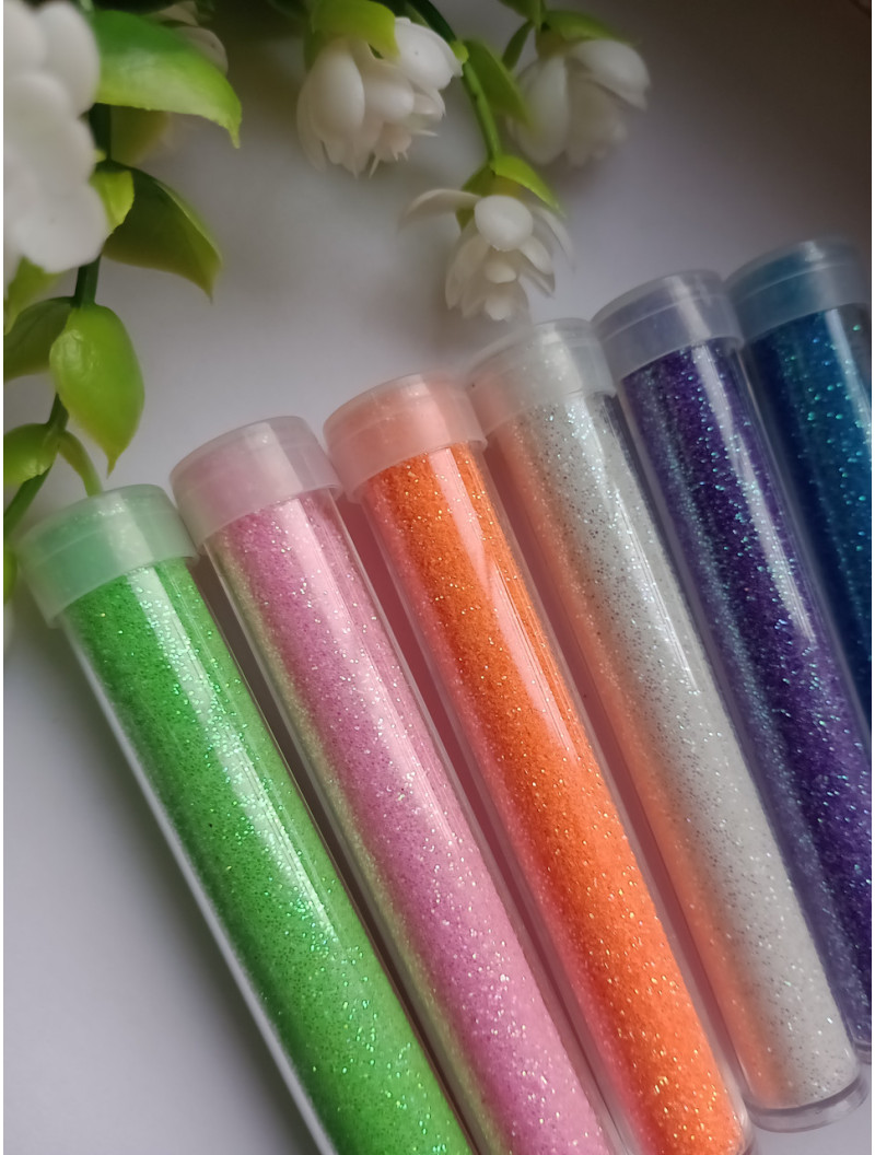 Набір блискіток у колбі. Паковання 6 шт.