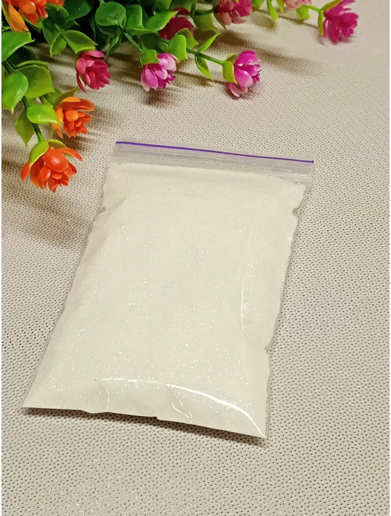 Блискітки/50 грамів/білий