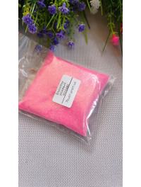 Блискітки / 50 грамів/ рожевий яскравий перламутр