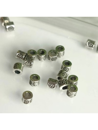 Сталева намистина /3×3/20 шт./