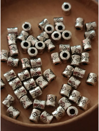 Металева намистина/0.4×.03 мм/20 шт./ сталь