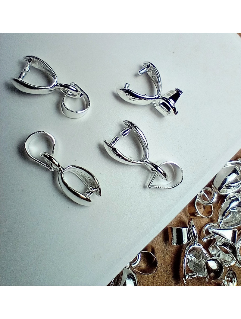 Тримач/розмір 4*14 мм/колір срібло