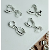 Держатель/ размер 4*14мм / цвет серебро