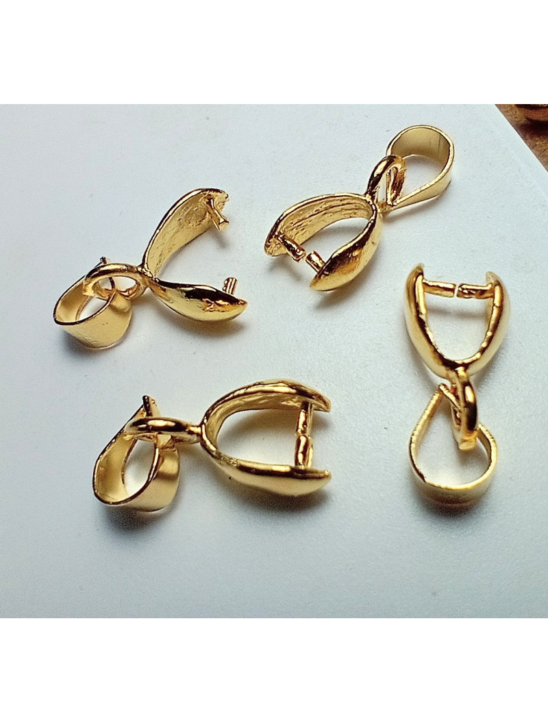 Тримач/розмір 4*14 мм/колір лимонне золото