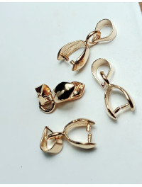 Тримач/розмір 4*14 мм/колір золото