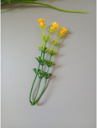 Домішка на ніжку з квітами/9 см/72