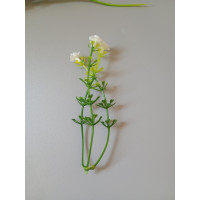 Добавка на ножку с цветами / 9 см/ белый цветок