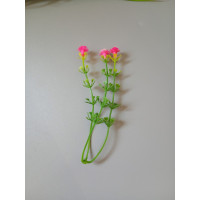 Добавка на ножку  / 9 см/ розовый цветок