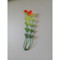 Добавка на ніжку/9 см/червона квітка
