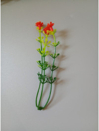 Добавка на ніжку/9 см/червона квітка