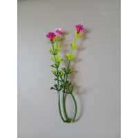 Добавка на ніжку/9 см/фуксія квітка