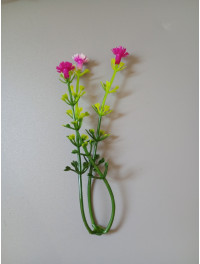 Добавка на ніжку/9 см/фуксія квітка