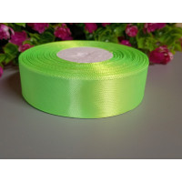 Атласна стрічка/2.5 см/33 метри/неоновий