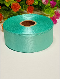 Атласна стрічка/ 2,5 см/23 метри/ментол