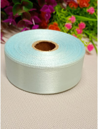 Атласна стрічка/2.5 см/23 метри/ніжній блакитний
