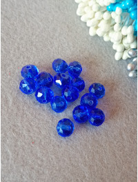 Кришталеві намистини/6 мм/15 шт.