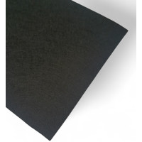 Фетр 1 мм м'який. Розмір 20 * 25 см. Колір чорний