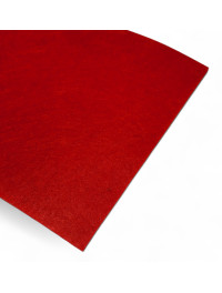 Фетр 1 мм м'який. Розмір 20 * 25 см. Колір червоний