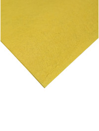 Фетр 1 мм м'який. Розмір 20 * 25 см. Колір — жовтий