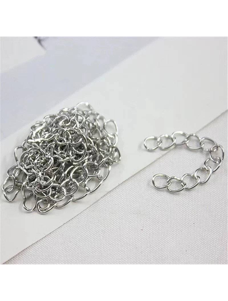 Подовжувачі. Довжина — 5 см. Паковання 10 шт. Колір — сталь