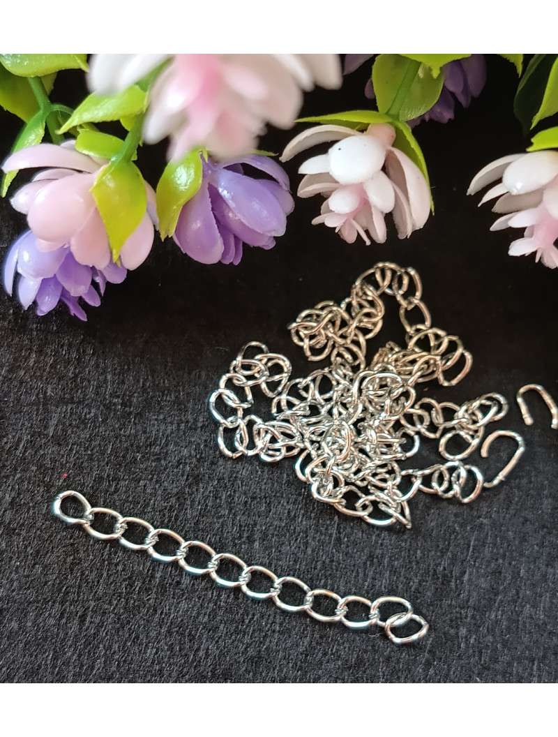 Подовжувачі. Довжина — 5 см. Паковання 10 шт. Колір — сталь