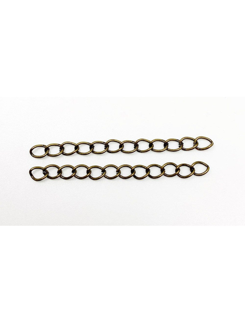 Подовжувачі. Довжина — 5 см. Паковання 10 шт. Колір — бронза