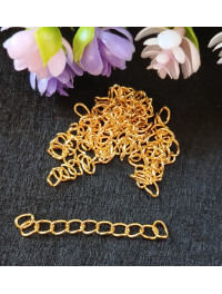 Подовжувачі. Довжина — 5 см. Паковання 10 шт. Колір — лимонне золото