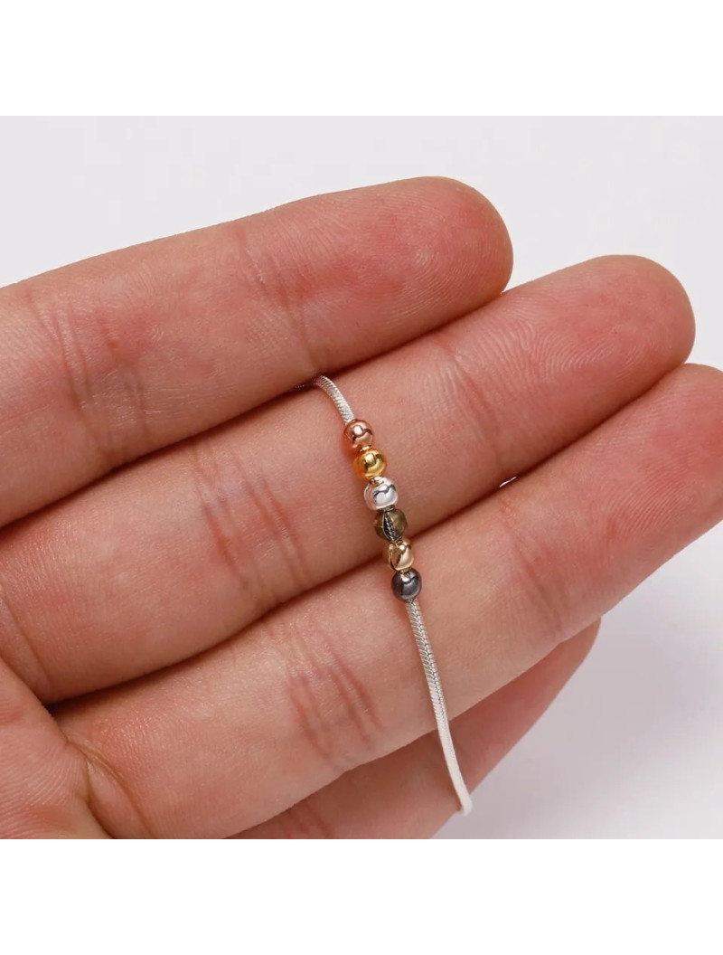 Металлические кримпы / 5 мм / медь /  10 штук