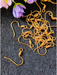 Швензи. Колір — лимонне золото. В упаковці 5 пар (10 шт.)