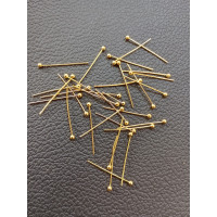 Піни 2 см. Колір — лимонне золото. Паковання — 10 шт.