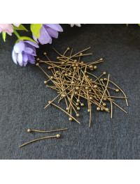 Піни 2 см. Колір бронза. Паковання — 10 шт.