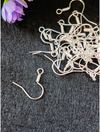 Швензи. Колір — срібло. В упаковці 5 пар (10 шт.)