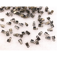 Зажим - концевик для лески. Размер - 3×6мм. Цвет - бронза. Упаковка - 10 шт.