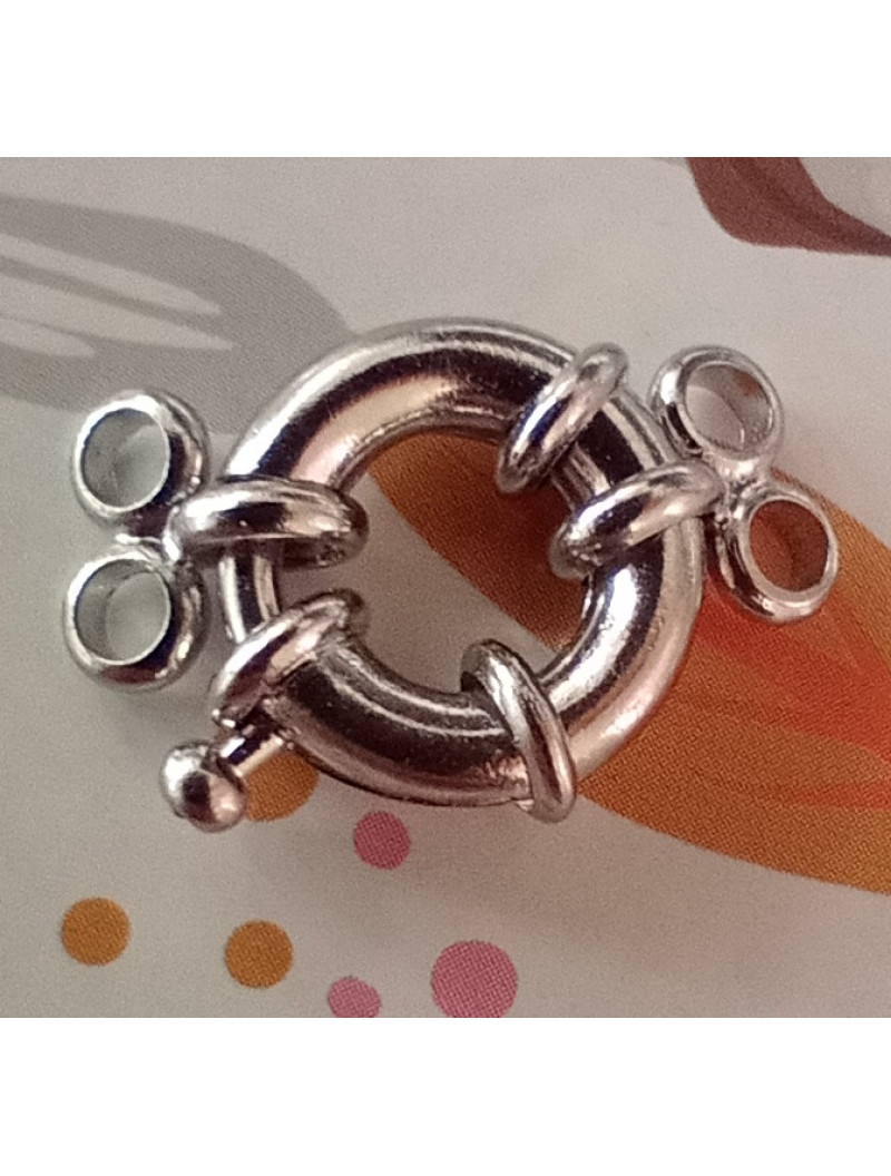 Застібка Шпрингельна на дві нитки метал колір: Сталь. розмір: 13мм