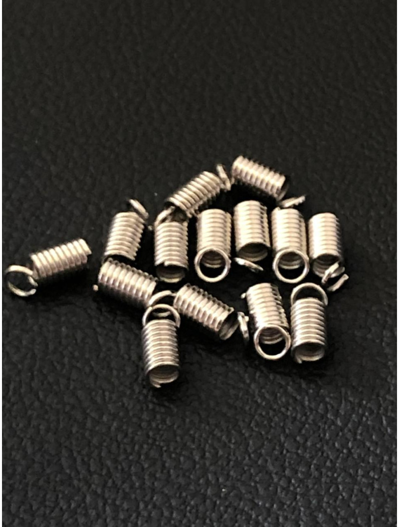 Пружинка/розмір 4,5×7мм/колір сталь/ ціна вказана за 10 шт.