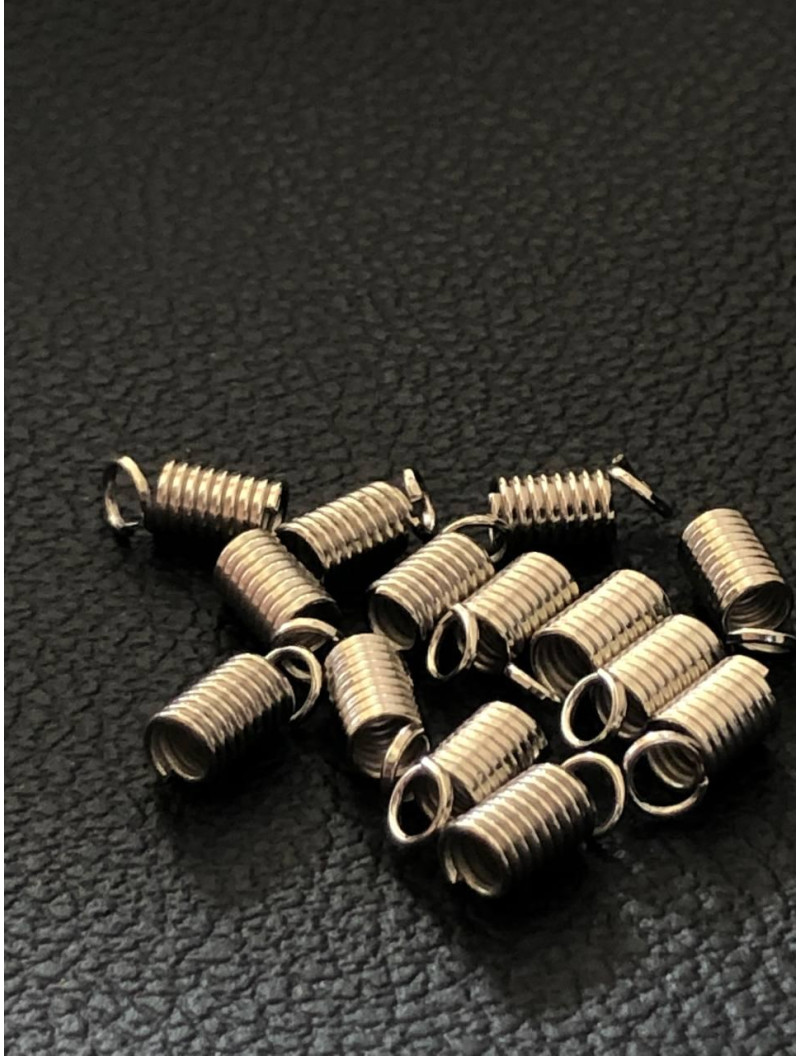 Пружинка/розмір 4,5×7мм/колір сталь/ ціна вказана за 10 шт.