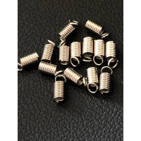 Пружинка/ размер 4,5×7мм / цвет сталь/ цена указана за 10 шт