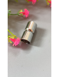 Замок-концевик магнітний Круглий 20х9мм, внутрішній діаметр 8 мм, сталь