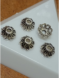 Обіймачі/8.5 мм/срібло/10 шт.