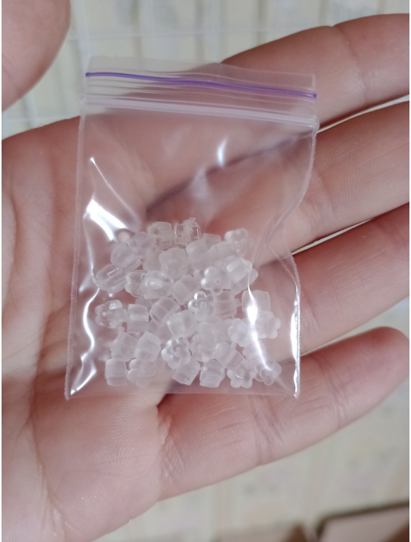 Заглушка для серёжек /  0.4 мм / 20 шт.