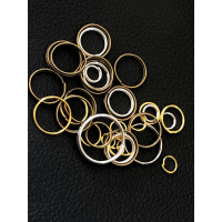 З'єднувальні кільця "Мікс". Упаковка - 10 грам.