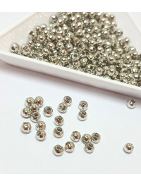 Металеві намистини 3 мм/сталь/50 шт.